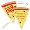 Big Dot Of Happiness Pizza Party Time - Shaped Thank You Cards - Baby Shower Or Birthday Party Thank You Note Cards With Envelopes - Set Of 12 -Party Planers Store GUEST 749e12b2 3b0c 4a8d 827d 580c868febca