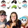 Big Dot Of Happiness Pirate Ship Adventures Glasses, Masks, And Headpieces - Paper Card Stock Skull Birthday Party Photo Booth Props Kit - 10 Count -Party Planers Store GUEST 75adcf37 86ef 44e3 a8a3 bb9158523006