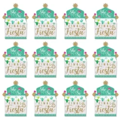 Big Dot Of Happiness Final Fiesta - Treat Box Party Favors - Last Fiesta Bachelorette Party Goodie Gable Boxes - Set Of 12 -Party Planers Store GUEST 77230019 d21d 4fa3 a842 7e6047234e12