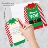 Big Dot Of Happiness Ugly Sweater - Shaped Thank You Cards - Holiday And Christmas Party Shaped Thank You Cards With Envelopes - Set Of 12 -Party Planers Store GUEST 7756fee4 a3db 4005 8862 b6e7ba6c7985