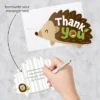 Big Dot Of Happiness Forest Hedgehogs - Shaped Thank You Cards - Woodland Birthday Party Or Baby Shower Thank You Note Cards With Envelopes - 12 Ct -Party Planers Store GUEST 784fce73 206c 4e93 89b0 5d49a6a6b39a