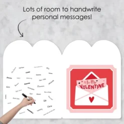 Big Dot Of Happiness Happy Valentine's Day - Kids Valentine's Day Giant Greeting Card - Big Shaped Jumborific Card -Party Planers Store GUEST 78a39f2f 81c3 4520 bfd0 b8540f0c305f