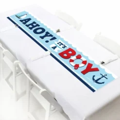 Big Dot Of Happiness Ahoy It's A Boy - Nautical Baby Shower Decorations Party Banner -Party Planers Store GUEST 7a600ade 4dc1 4aa7 b924 2e061b26d25b