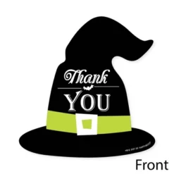 Big Dot Of Happiness Happy Halloween - Shaped Thank You Cards - Witch Party Thank You Note Cards With Envelopes - Set Of 12 -Party Planers Store GUEST 7a75be11 0c7a 4497 8710 e7f1a7292efa