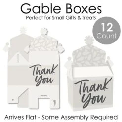 Big Dot Of Happiness Champagne Elegantly Simple - Treat Box Party Favors - Guest Party Favors Goodie Gable Boxes - Set Of 12 -Party Planers Store GUEST 7c1f5e95 70b9 4d2c 99c9 888460ca998c