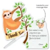 Big Dot Of Happiness Let's Hang - Sloth - Shaped Thank You Cards - Baby Shower Or Birthday Party Thank You Note Cards With Envelopes - Set Of 12 -Party Planers Store GUEST 7c8a7882 548d 4c06 a98f cf99db7f8055