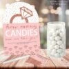 Big Dot Of Happiness Bride Squad - How Many Candies Rose Gold Bridal Shower Or Bachelorette Party Game - 1 Stand And 40 Cards - Candy Guessing Game