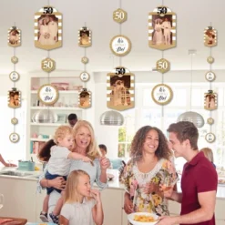 Big Dot Of Happiness We Still Do - 50th Wedding Anniversary - Anniversary Party Vertical Photo Garland 35 Pieces -Party Planers Store GUEST 7d6285f9 c375 46e5 abba 51c324b6dc56