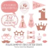 Big Dot Of Happiness 1st Birthday Little Miss Onederful - Girl First Birthday Party Photo Booth Props Kit - 20 Count -Party Planers Store GUEST 7f21cfda 8677 49c6 929d c6d3dd95bd63