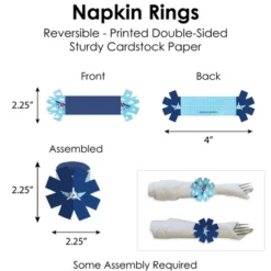 Big Dot Of Happiness Taking Flight - Airplane - Vintage Plane Baby Shower Or Birthday Party Paper Charger & Table Decorations Chargerific Kit For 8 -Party Planers Store GUEST 7f228f35 a124 42d1 b40d 6a404b877321