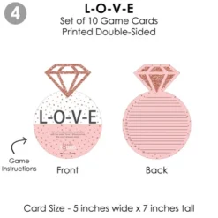 Big Dot Of Happiness Bride Squad - 4 Rose Gold Bridal Shower Or Bachelorette Party Games - 10 Cards Each - Gamerific Bundle -Party Planers Store GUEST 8062d90e 4c78 4930 80be 4f7740ac5cbb