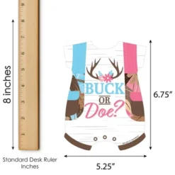 Big Dot Of Happiness Buck Or Doe - Picture Bingo Cards And Markers - Hunting Gender Reveal Party Shaped Bingo Game - Set Of 18 7 Big Dot Of Happiness Buck Or Doe - Picture Bingo Cards And Markers - Hunting Gender Reveal Party Shaped Bingo Game - Set Of 18 -Party Planers Store GUEST 80776c4b e43f 44a4 9af6 9079d445bc7d