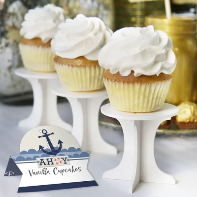 Big Dot Of Happiness Ahoy - Nautical - Baby Shower Or Birthday Party Tent Buffet Card - Table Setting Name Place Cards - Set Of 24 5 Big Dot Of Happiness Ahoy - Nautical - Baby Shower Or Birthday Party Tent Buffet Card - Table Setting Name Place Cards - Set Of 24 - Image 3