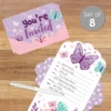 Big Dot Of Happiness Beautiful Butterfly - Fill-In Cards - Floral Baby Shower Or Birthday Party Fold And Send Invitations - Set Of 8 -Party Planers Store GUEST 828fde99 9eea 4324 a9b9 fe39fad270d3