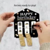 Big Dot Of Happiness Adult 50th Birthday - Gold - Birthday Party Game Pickle Cards - Pull Tabs 3-in-a-Row - Set Of 12 -Party Planers Store GUEST 83c345c3 c49d 481e a969 bbadf867d86d