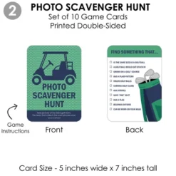 Big Dot Of Happiness Par-Tee Time - Golf - 4 Birthday Or Retirement Party Games - 10 Cards Each - Gamerific Bundle -Party Planers Store GUEST 8480c9f1 9698 409c a3ac 372c64a8354e