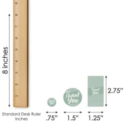 Big Dot Of Happiness Sage Green Elegantly Simple - Guest Party Favors Candy Favor Sticker Kit - 304 Pieces -Party Planers Store GUEST 85145282 c897 4378 b371 1ec401344514