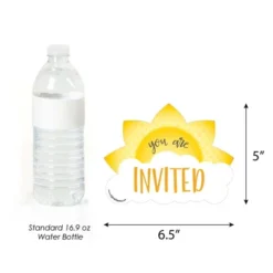 Big Dot Of Happiness You Are My Sunshine - Shaped Fill-in Invitations - Baby Shower Or Birthday Party Invitation Cards With Envelopes - Set Of 12 -Party Planers Store GUEST 871c08c5 5458 473a 9f81 f5abecca2d2f