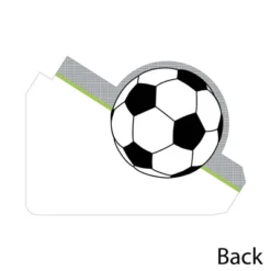 Big Dot Of Happiness Goaaal - Soccer - Shaped Thank You Cards - Baby Shower Or Birthday Party Thank You Note Cards With Envelopes - Set Of 12 -Party Planers Store GUEST 87a32bea d6fd 4c22 8898 63a8b415f8b6