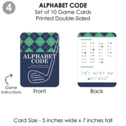 Big Dot Of Happiness Par-Tee Time - Golf - 4 Birthday Or Retirement Party Games - 10 Cards Each - Gamerific Bundle -Party Planers Store GUEST 889392e5 c582 4e9c 8b9c e5dff219f3c6