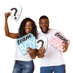 Big Dot Of Happiness Baby Gender Reveal - Yard Sign And Outdoor Lawn Decorations - Team Boy Or Girl Party Yard Signs - Set Of 8 -Party Planers Store GUEST 89578dc4 af45 4e90 bf94 1d60c4d10da0