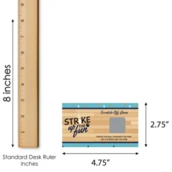 Big Dot Of Happiness Strike Up The Fun - Bowling - Birthday Party Or Baby Shower Party Game Scratch Off Cards - 22 Count -Party Planers Store GUEST 8a9532b3 f475 47df b819 c49b988337be