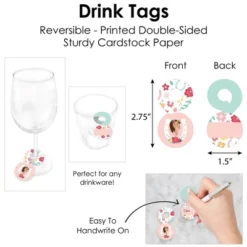 Big Dot Of Happiness Run Wild Horses - Pony Birthday Party Paper Charger And Table Decorations - Chargerific Kit - Place Setting For 8 -Party Planers Store GUEST 8c3c4313 849c 4c21 8f39 500028cf09e8