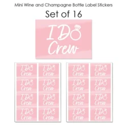 Big Dot Of Happiness Pink Elegantly Simple - Mini Wine And Champagne Bottle Label Stickers - Wedding Or Bridal Shower Guest Party Favor Gift 16 Ct 10 Big Dot Of Happiness Pink Elegantly Simple - Mini Wine And Champagne Bottle Label Stickers - Wedding Or Bridal Shower Guest Party Favor Gift 16 Ct -Party Planers Store GUEST 8c84e2fb 109a 4e76 aaa3 db9709572126