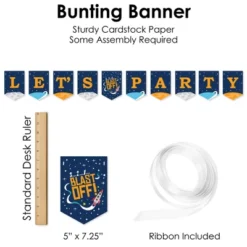 Big Dot Of Happiness Blast Off To Outer Space - Rocket Ship Baby Shower Or Birthday Party Supplies Decoration Kit - Decor Galore Party Pack - 51 Pc -Party Planers Store GUEST 8cb0193e abcb 4156 b8cb 3acabad10689