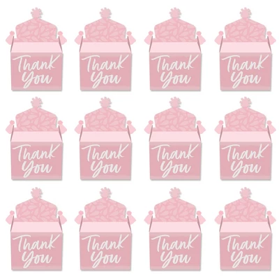 Big Dot Of Happiness Pink Elegantly Simple - Treat Box Party Favors - Guest Party Favors Goodie Gable Boxes - Set Of 12 5 Big Dot Of Happiness Pink Elegantly Simple - Treat Box Party Favors - Guest Party Favors Goodie Gable Boxes - Set Of 12 - Image 3