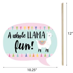 Big Dot Of Happiness Whole Llama Fun - Llama Fiesta Baby Shower Or Birthday Party Photo Booth Props Kit - 20 Count -Party Planers Store GUEST 8e1f9e20 eca5 4aca 84f7 8966b46d763b