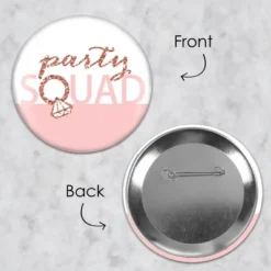 Big Dot Of Happiness Bride Squad - 3 Inch Rose Gold Bridal Shower Or Bachelorette Party Badge - Pinback Buttons - Set Of 8 -Party Planers Store GUEST 8e325b4b 06bf 458f 95d6 fc7488f09f89