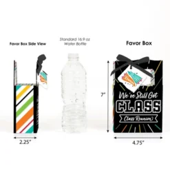 Big Dot Of Happiness Still Got Class - High School Reunion Party Favor Boxes - Set Of 12