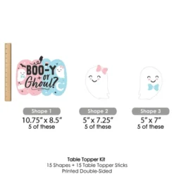 Big Dot Of Happiness Boo-y Or Ghoul - Halloween Gender Reveal Party Centerpiece Sticks - Table Toppers - Set Of 15 -Party Planers Store GUEST 8f8dde7b 4a5e 45da 8d09 4cf472e5a9e2