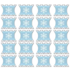 Big Dot Of Happiness Winter Wonderland - Favor Gift Boxes - Snowflake Holiday Party And Winter Wedding Petite Pillow Boxes - Set Of 20 -Party Planers Store GUEST 8fa12de8 e2b8 4d51 bb34 f4765c9dbf34