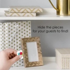 Big Dot Of Happiness Cheerful Happy Birthday - Colorful Birthday Party Scavenger Hunt - 1 Stand And 48 Game Pieces - Hide And Find Game -Party Planers Store GUEST 903faeb4 9a52 4d8e 8da6 9fd5d3b65ed6