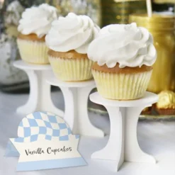 Big Dot Of Happiness Blue Checkered Party - Tent Buffet Card - Table Setting Name Place Cards - Set Of 24 -Party Planers Store GUEST 9062c2dc 1fa8 4ccd b05d 3f1619c4b083