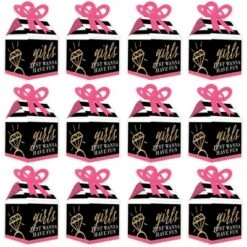 Big Dot Of Happiness Girls Night Out - Square Favor Gift Boxes - Bachelorette Party Bow Boxes - Set Of 12 -Party Planers Store GUEST 90ec4aee bf71 41cd ac9b e01f388bae7d