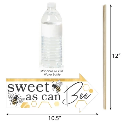 Big Dot Of Happiness Funny Little Bumblebee - Bee Baby Shower Or Birthday Party Photo Booth Props Kit - 10 Piece 4 Big Dot Of Happiness Funny Little Bumblebee - Bee Baby Shower Or Birthday Party Photo Booth Props Kit - 10 Piece - Image 2