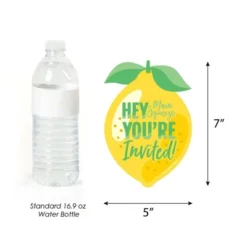 Big Dot Of Happiness So Fresh - Lemon - Shaped Fill-in Invitations - Citrus Lemonade Party Invitation Cards With Envelopes - Set Of 12 -Party Planers Store GUEST 92f98d2e 4a19 46e0 a5bc c46f026c5d48