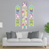 Big Dot Of Happiness Hippity Hoppity - Hanging Vertical Paper Door Banners - Easter Bunny Party Wall Decoration Kit - Indoor Door Decor