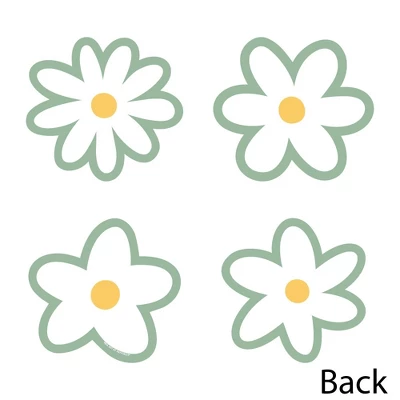 Big Dot Of Happiness Sage Green Daisy Flowers - Decorations DIY Floral Party Essentials - Set Of 20 4 Big Dot Of Happiness Sage Green Daisy Flowers - Decorations DIY Floral Party Essentials - Set Of 20 - Image 2
