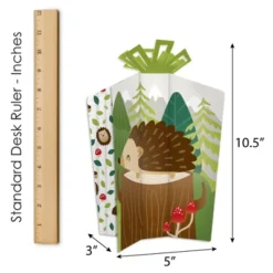 Big Dot Of Happiness Forest Hedgehogs - Table Decorations - Woodland Birthday Party Or Baby Shower Fold And Flare Centerpieces - 10 Count -Party Planers Store GUEST 93607b15 5241 4fee af0c 0ab43ce846da