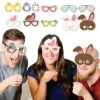 Big Dot Of Happiness Hippity Hoppity Glasses & Masks - Paper Card Stock Easter Bunny Party Photo Booth Props Kit - 10 Count -Party Planers Store GUEST 945a1cc2 08cb 452f a50a d63710f5a4eb