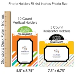 Big Dot Of Happiness Still Got Class - High School Reunion Party Picture Centerpiece Sticks - Photo Table Toppers - 15 Pieces -Party Planers Store GUEST 949693ef 6767 468c 9eb1 678af68c22d0