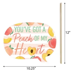 Big Dot Of Happiness Funny Sweet As A Peach - Fruit Themed Baby Shower Or Birthday Party Photo Booth Props Kit - 10 Piece -Party Planers Store GUEST 96792810 b72e 41d2 a28e e3af94a5b5ab