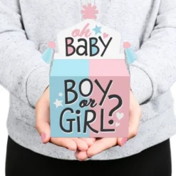 Big Dot Of Happiness Baby Gender Reveal - Treat Box Party Favors - Team Boy Or Girl Party Goodie Gable Boxes - Set Of 12 -Party Planers Store GUEST 97a25961 7e30 4ac8 9104 3173d8ecf611