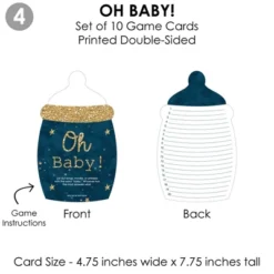 Big Dot Of Happiness Twinkle Twinkle Little Star - 4 Baby Shower Games - 10 Cards Each - Gamerific Bundle -Party Planers Store GUEST 98ecc527 17d0 4a2f 8afc f57cd1f9e031