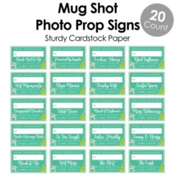 Big Dot Of Happiness Final Fiesta - Last Fiesta Bachelorette Party Mug Shots - Photo Booth Props Kit - 20 Count -Party Planers Store GUEST 9929f7d9 9f98 46db ad73 43e0baa57ccd
