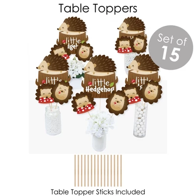 Big Dot Of Happiness Forest Hedgehogs - Woodland Birthday Party Or Baby Shower Supplies - Banner Decoration Kit - Fundle Bundle 6 Big Dot Of Happiness Forest Hedgehogs - Woodland Birthday Party Or Baby Shower Supplies - Banner Decoration Kit - Fundle Bundle - Image 4